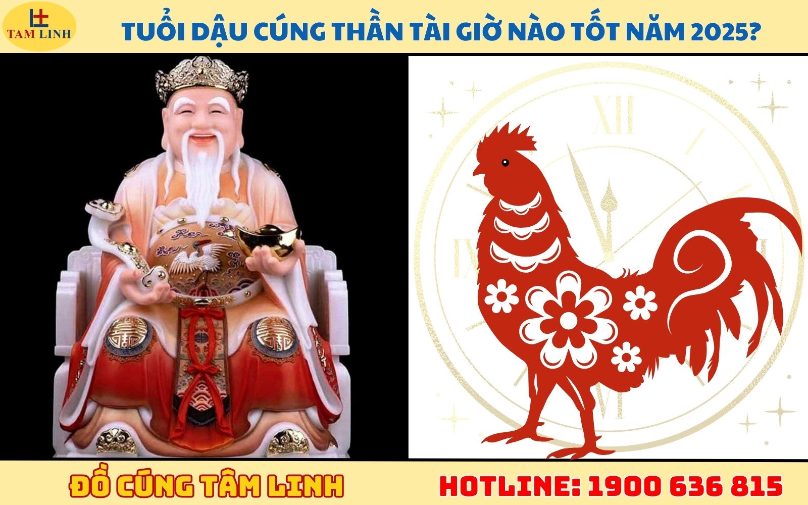 Tuổi Dậu cúng Vía Thần Tài giờ nào tốt