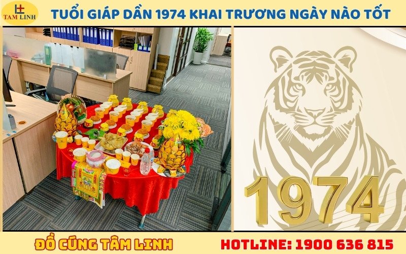Tuổi Giáp Dần 1974 chọn ngày khai trương tốt