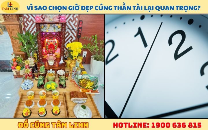 Ý nghĩa việc chọn giờ tốt cúng Thần Tài