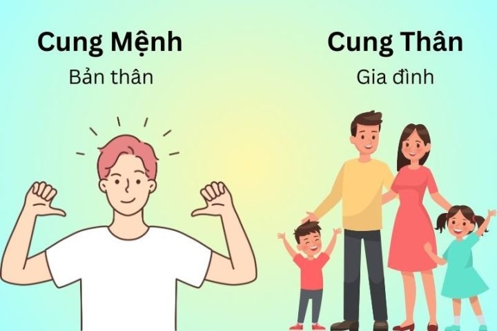 Cung Mệnh và Cung Thân - hai cung quan trọng nhất trong tử vi