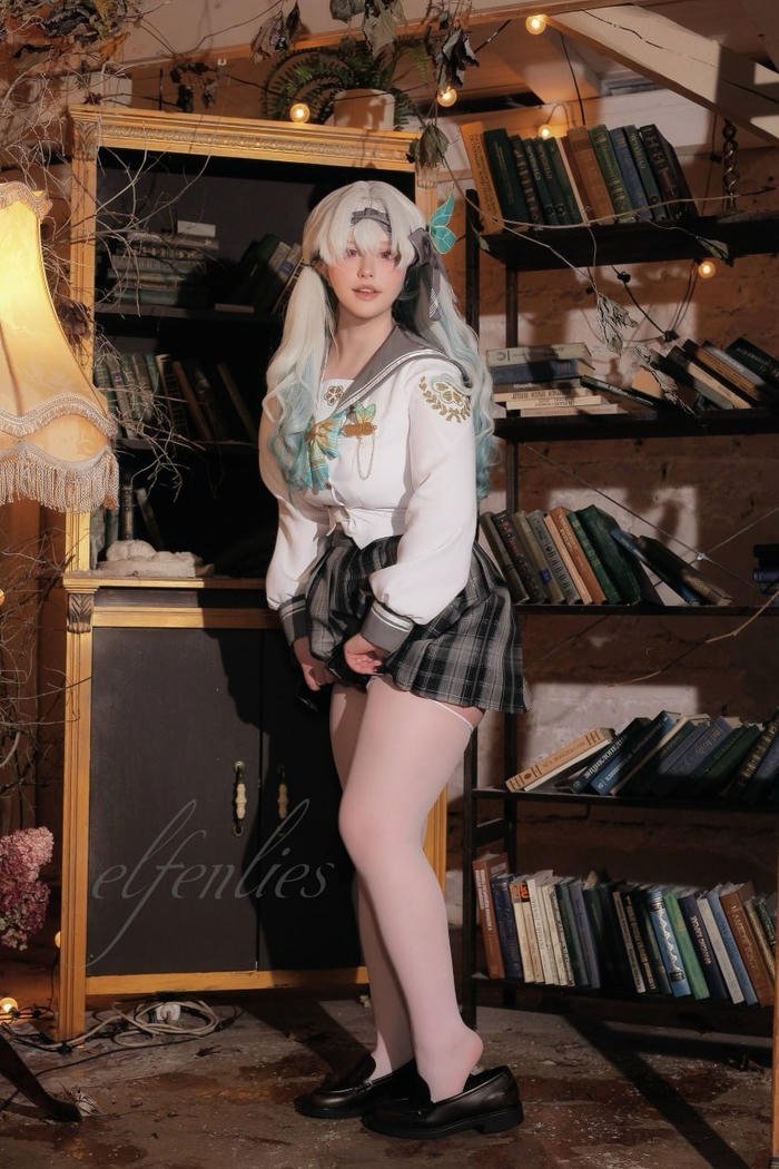 Ảnh cosplay anime ngây thơ