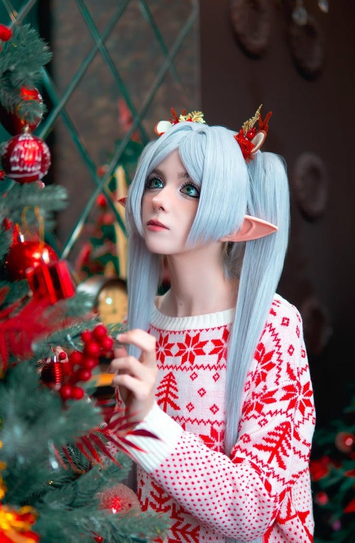Hình cosplay anime bí ẩn