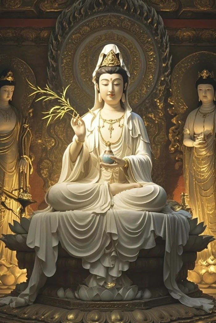 ảnh Phật Quan Âm thờ cúng