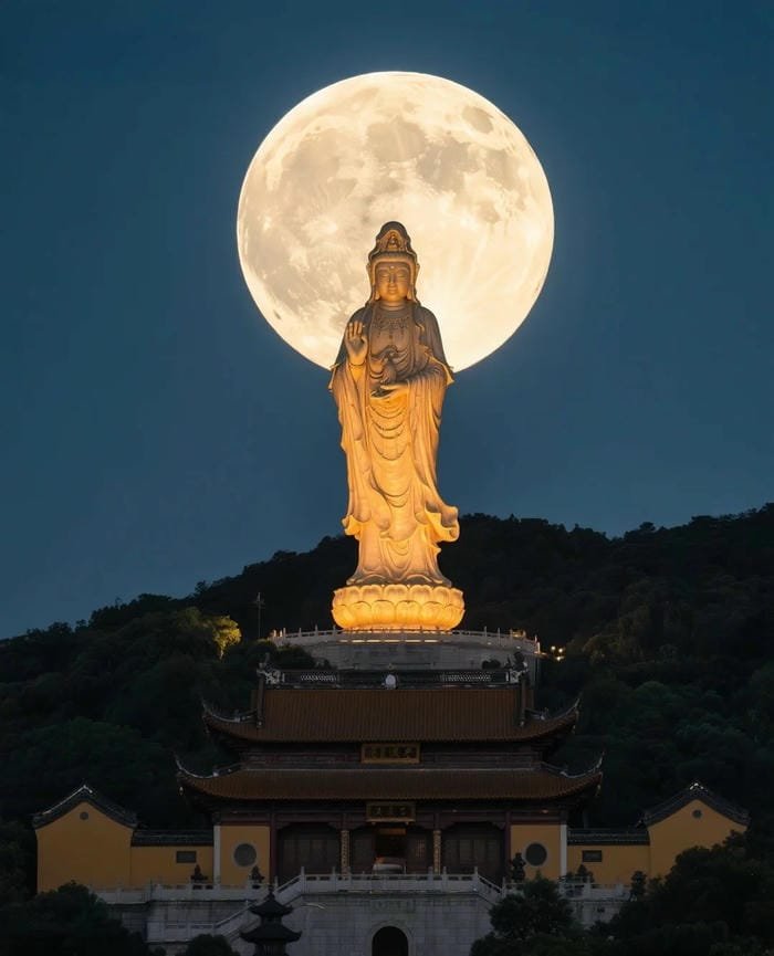 ảnh Phật Quan Âm trang nghiêm