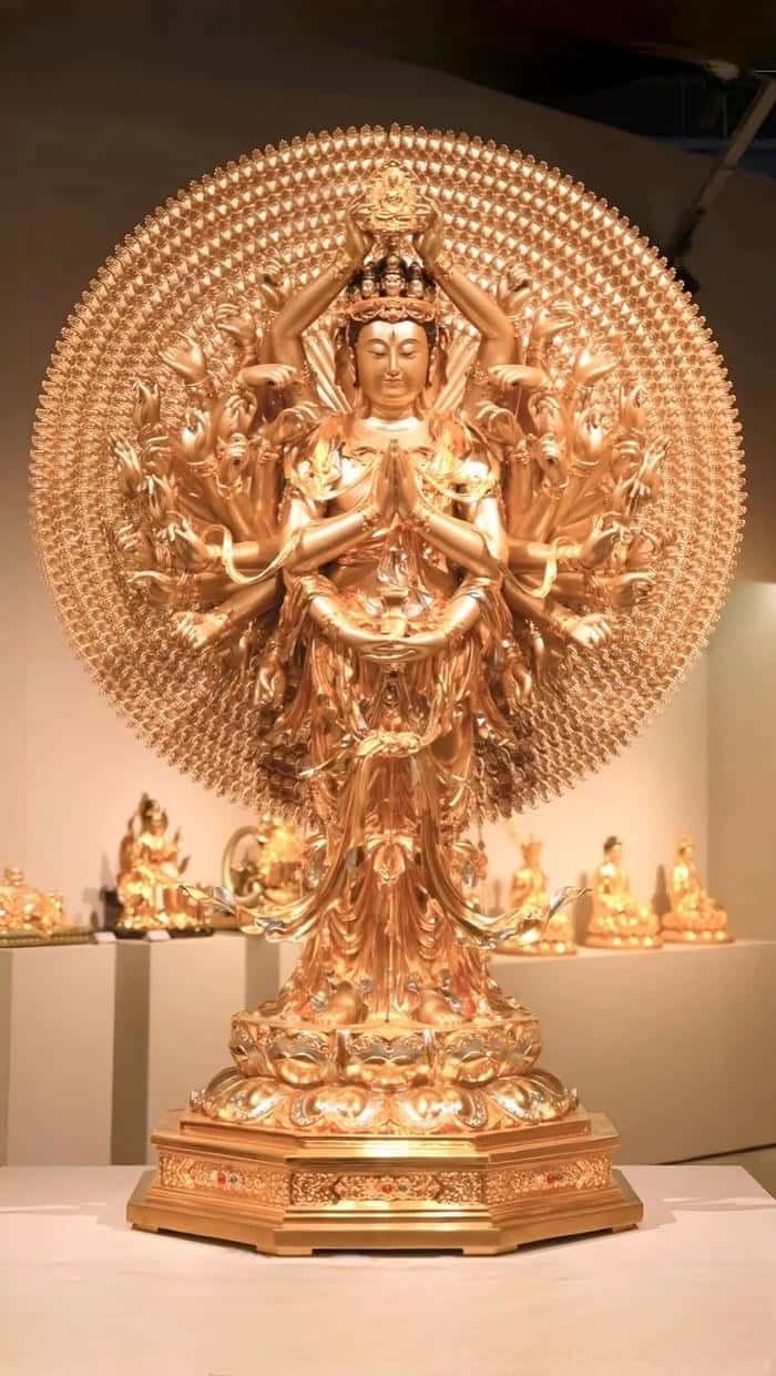 ảnh Quan Âm nghìn tay an lành