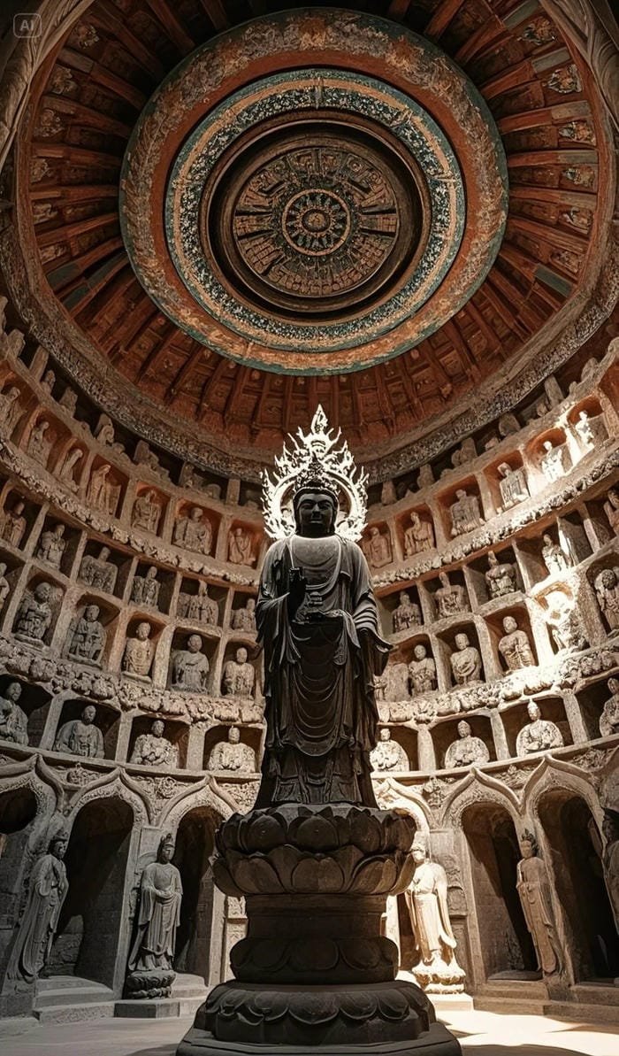 ảnh pháp khí trong chùa