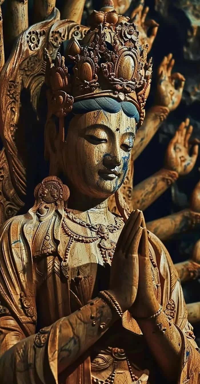 ảnh phật nghìn tay nghệ thuật