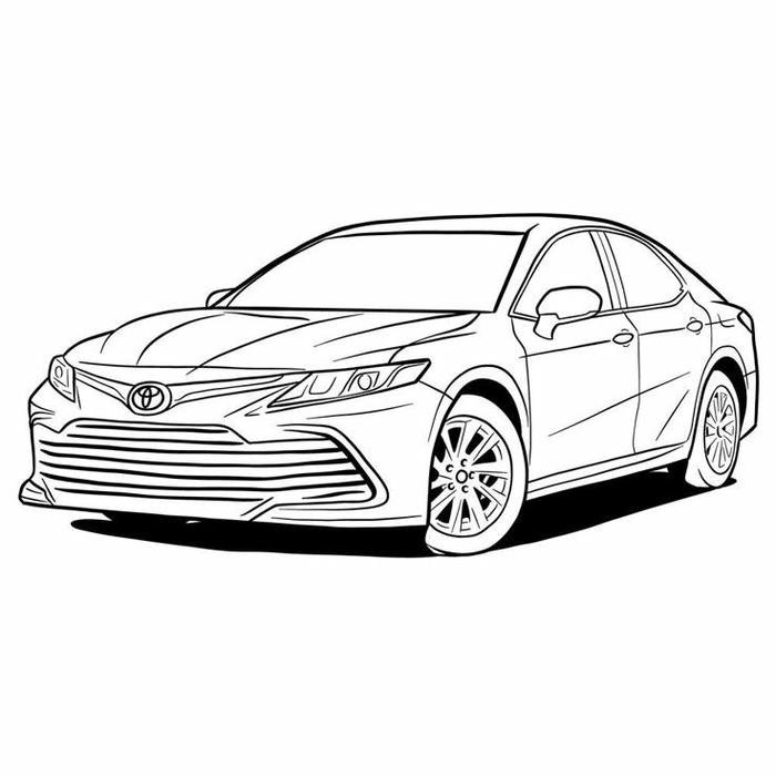 bộ tranh vẽ ô tô mơ ước