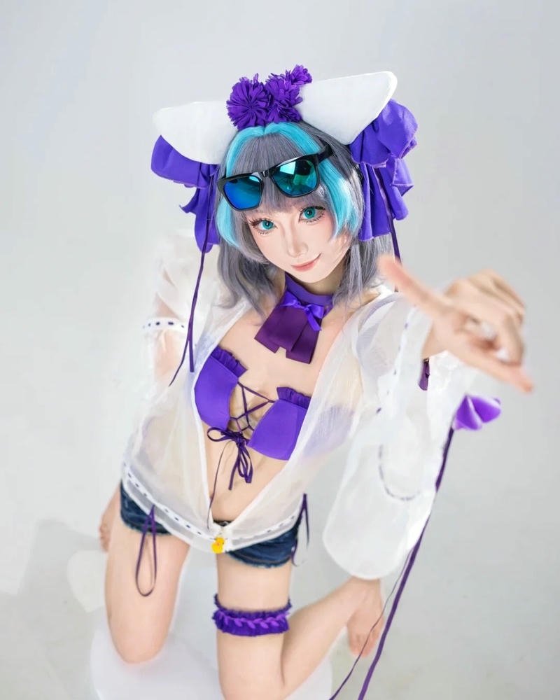cosplay ảnh gái xinh mặc bikini cuốn hút
