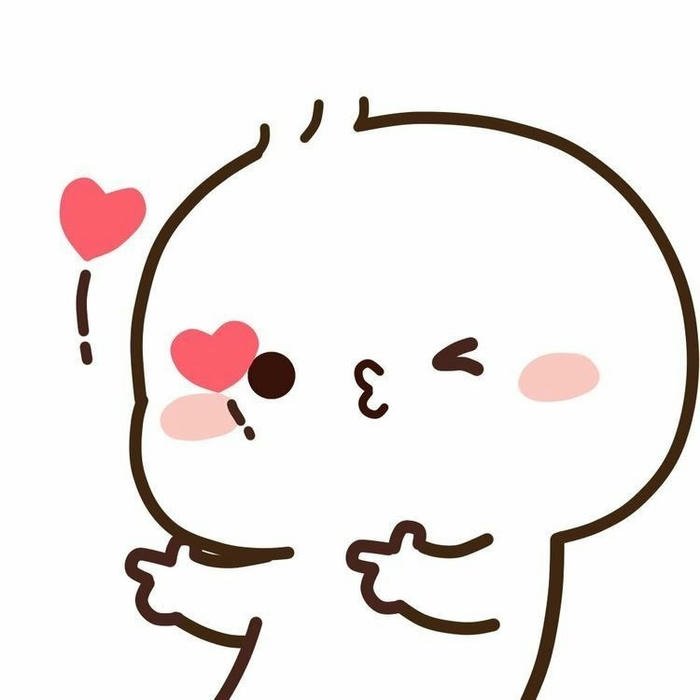 gif meme thả tim vui nhộn