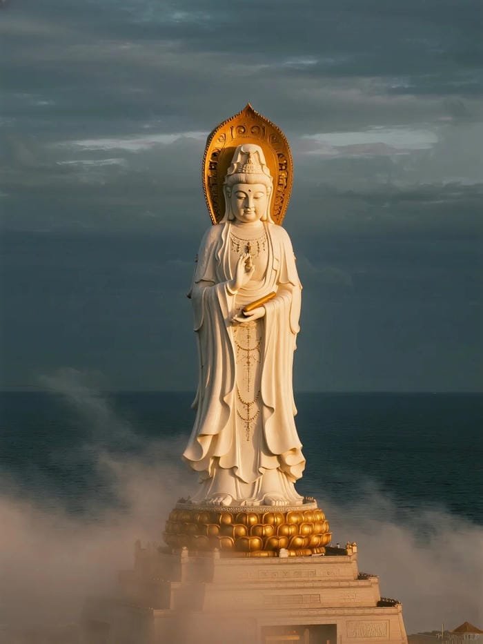 hình Phật Quan Âm an lạc