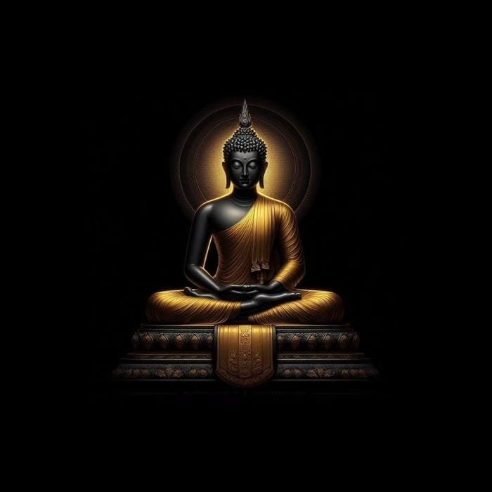 hình Phật giáo Ấn Độ buổi sáng