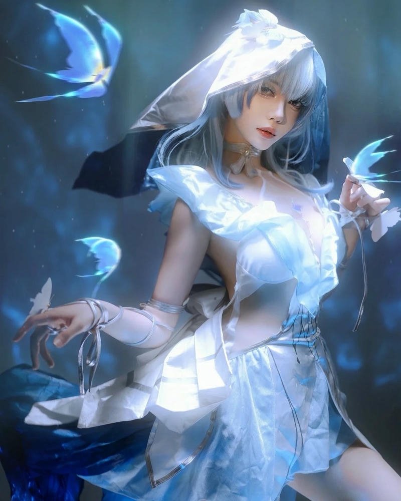 hình ảnh gái xinh cosplay tươi trẻ