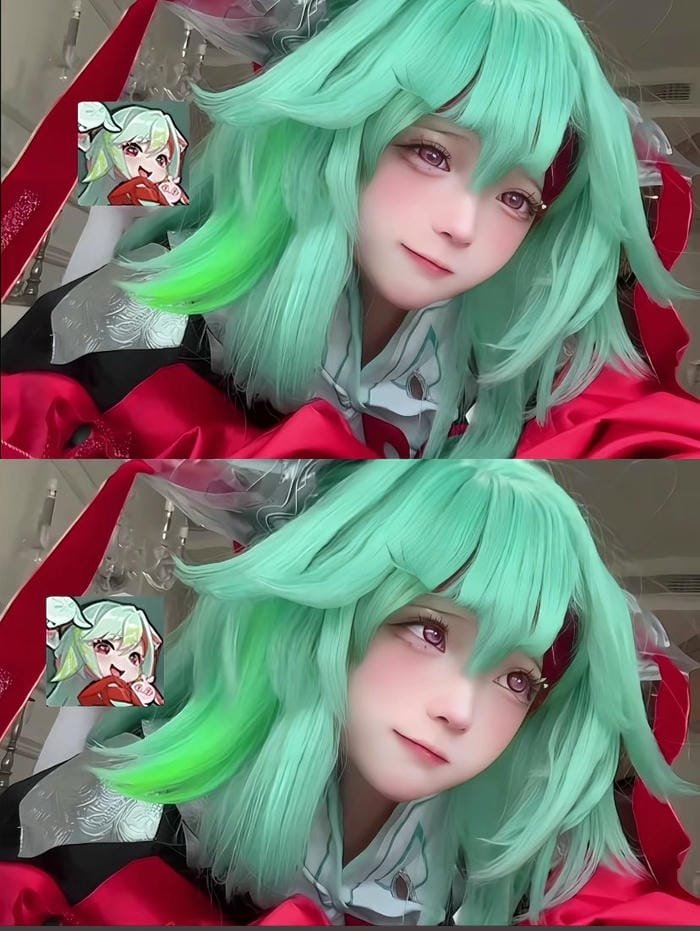 hình cosplay anime nghệ thuật