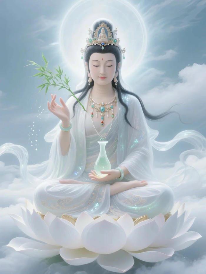 hình tượng Quan Âm tinh xảo
