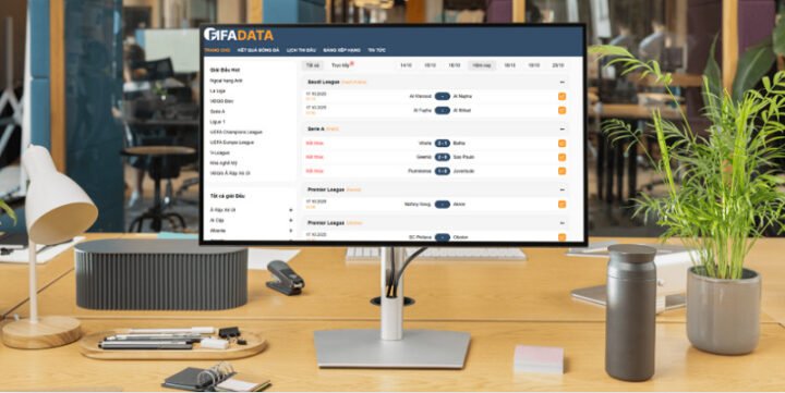 Fifadata update giao diện mới: Hiện đại và chuyên nghiệp hơn