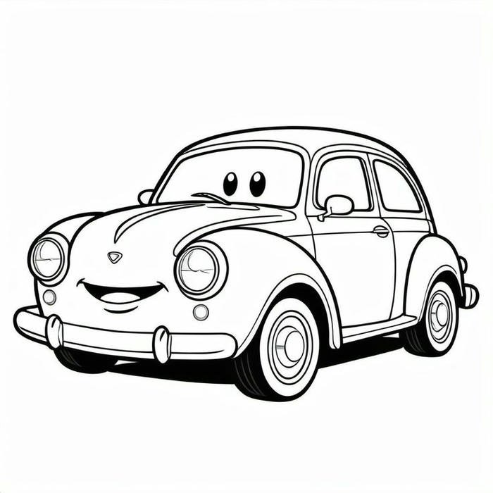 mẫu đẹp tranh vẽ ô tô mơ ước