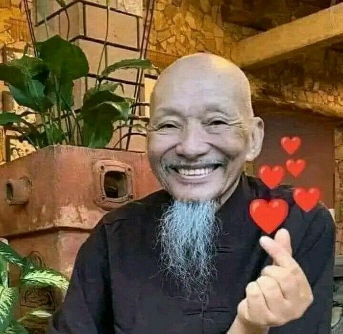 meme thả tim biểu cảm