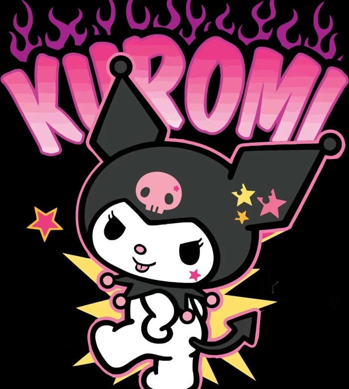 nhãn dán Kuromi chống nước