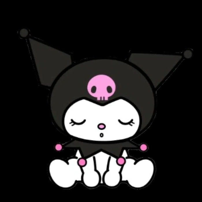 nhãn dán Kuromi đẹp