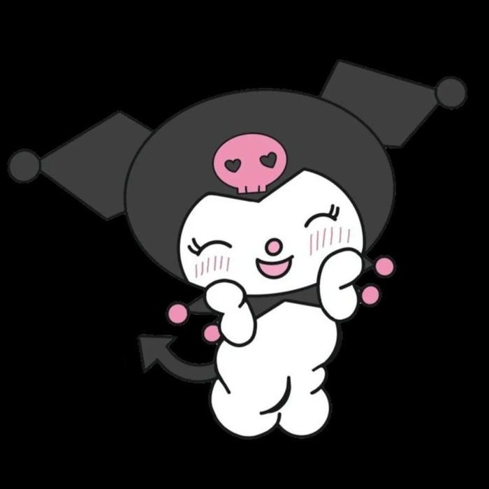 nhãn dán Kuromi độc lạ