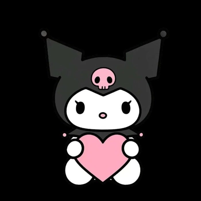 sticker Kuromi fanart