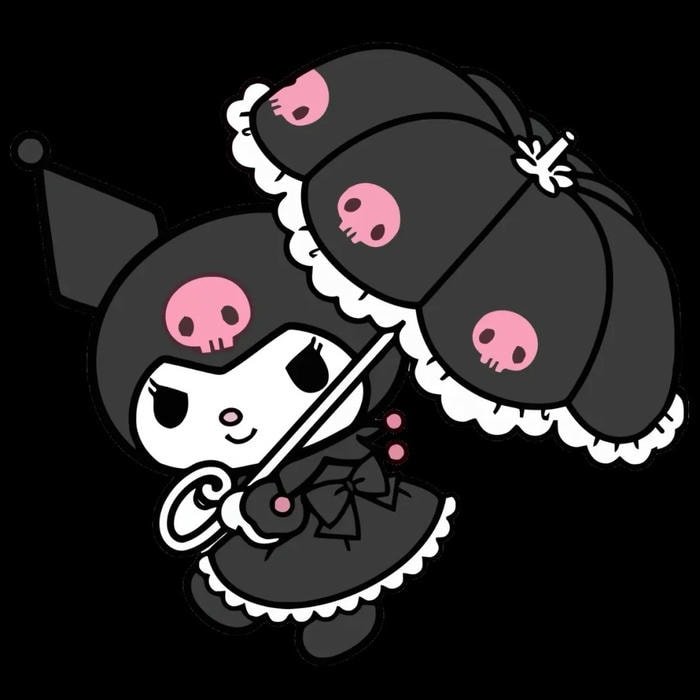 sticker Kuromi vintage