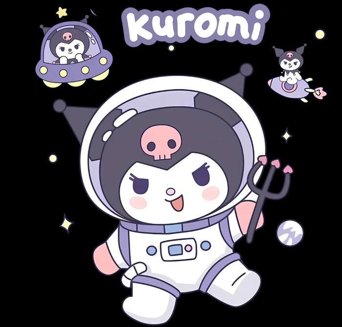 sticker Kuromi waterproof