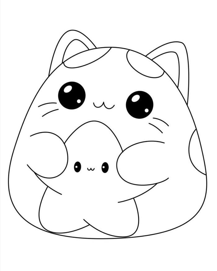tô màu con mèo dễ thương nhanh