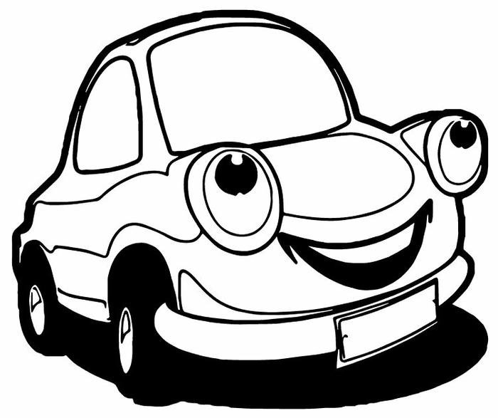 tranh vẽ ô tô độc đáo