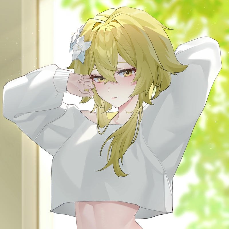 Ảnh anime avatar nữ màu pastel hài hòa đẹp