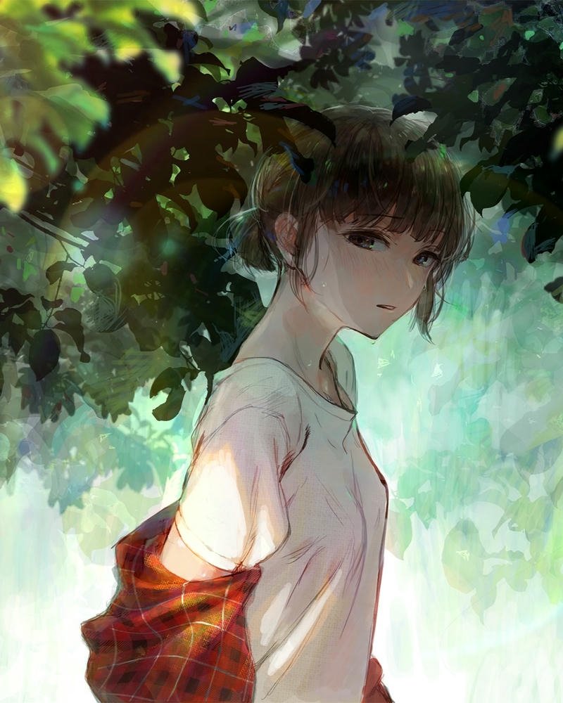 Ảnh anime cute tạo hình nhân vật trẻ trung