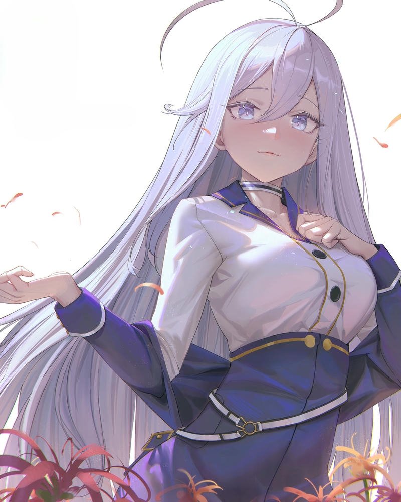 Ảnh anime nữ biểu cảm nhẹ nhàng nữ tính đẹp