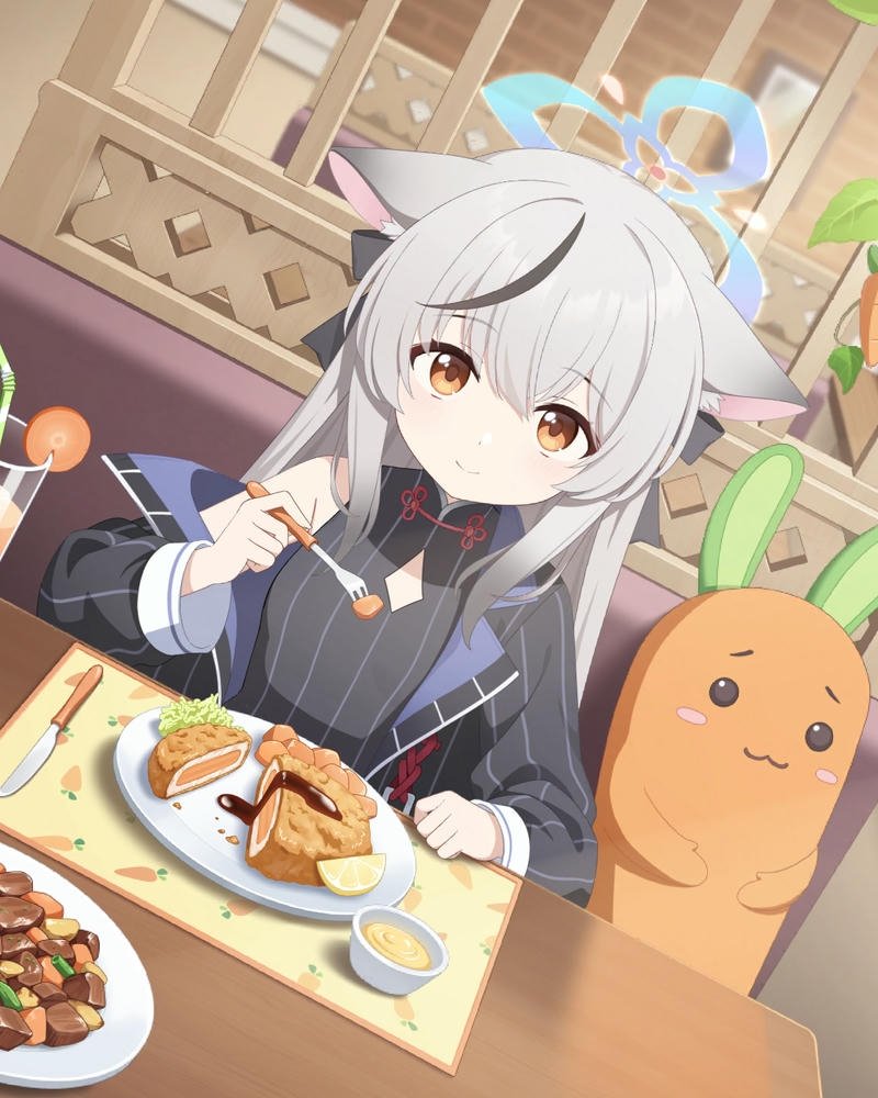 Ảnh anime nữ cute nét vẽ mềm mại tự nhiên