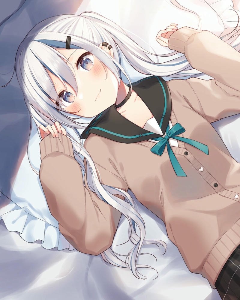 Ảnh anime nữ cute tạo hình nhân vật trẻ trung