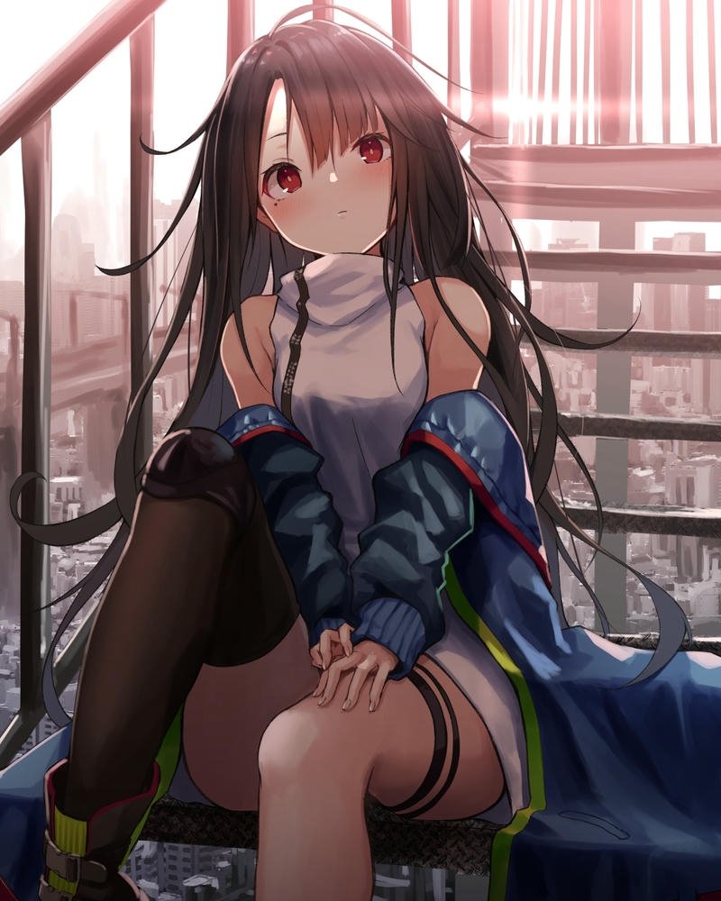 Ảnh anime nữ thiết kế nhân vật cá tính nổi bật