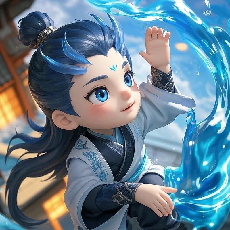 Ảnh avatar 3d cute dễ thương cho avatar