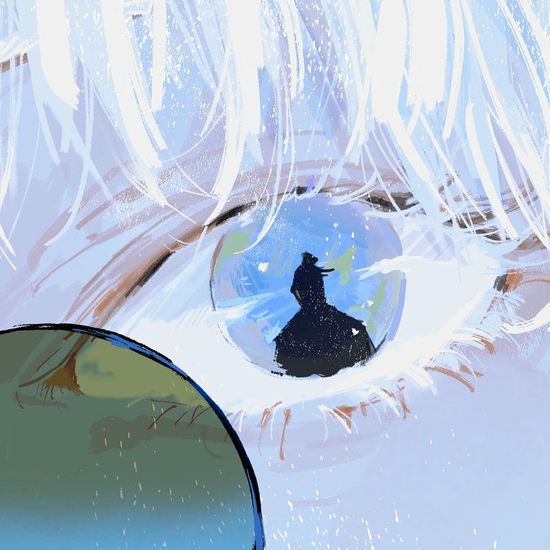 Ảnh avatar gojo phong cách dark ngầu