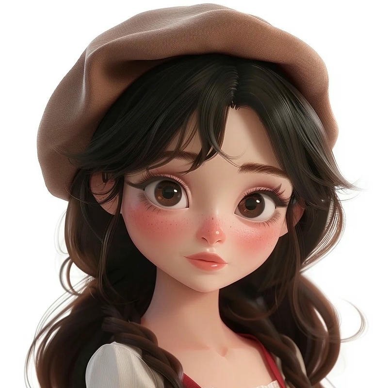 Ảnh đại diện 3d cá tính dành cho giới trẻ
