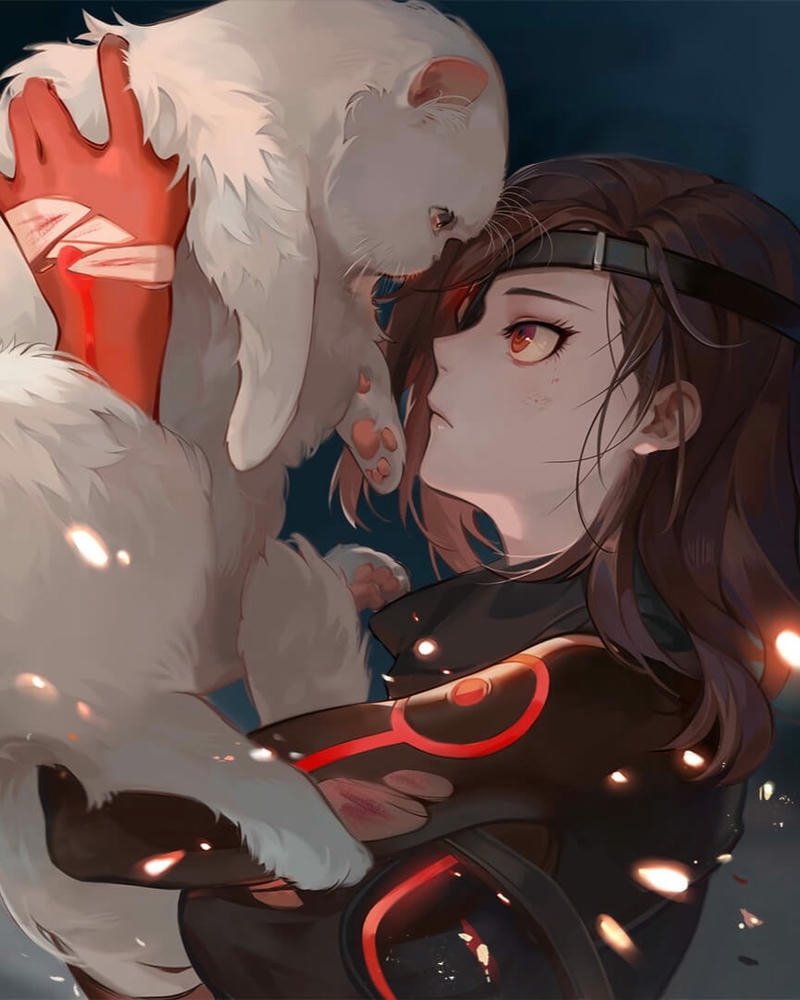 Anime ảnh nữ tạo hình nhân vật đáng nhớ đẹp