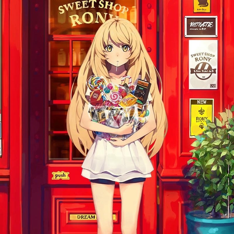 Anime avatar nữ ảnh phong cách trẻ trung mới