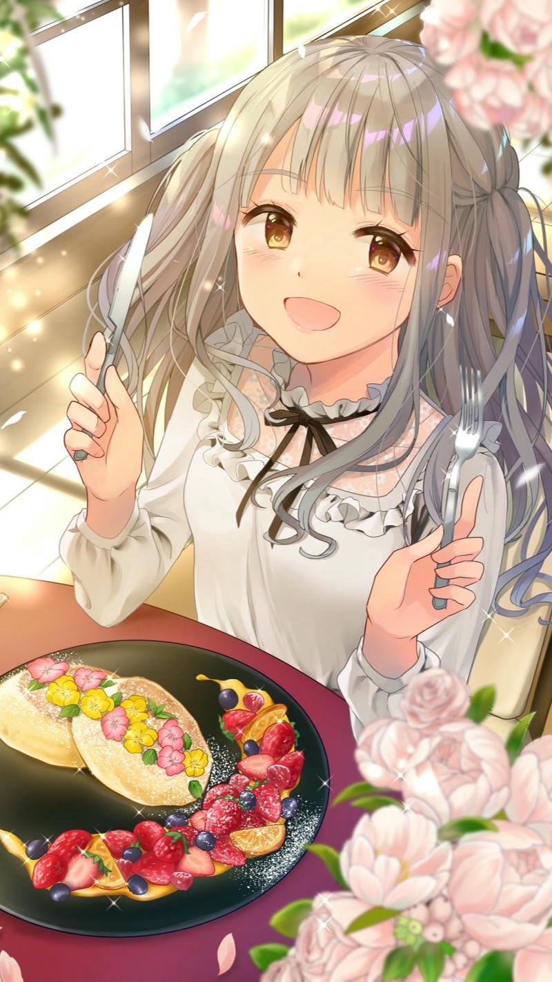 Anime hình nền nữ phong cách cực sinh động