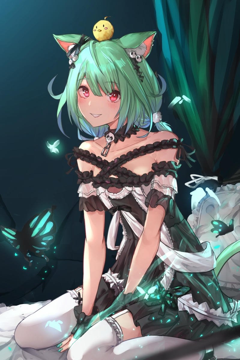 Anime nữ cute ảnh tạo hình nhân vật xinh xắn