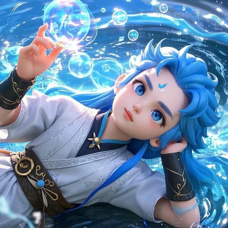 Avatar ảnh 3d cá tính cho mạng xã hội