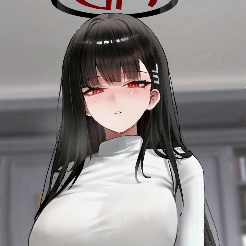 Avatar anime nữ ảnh biểu cảm đáng yêu tự nhiên