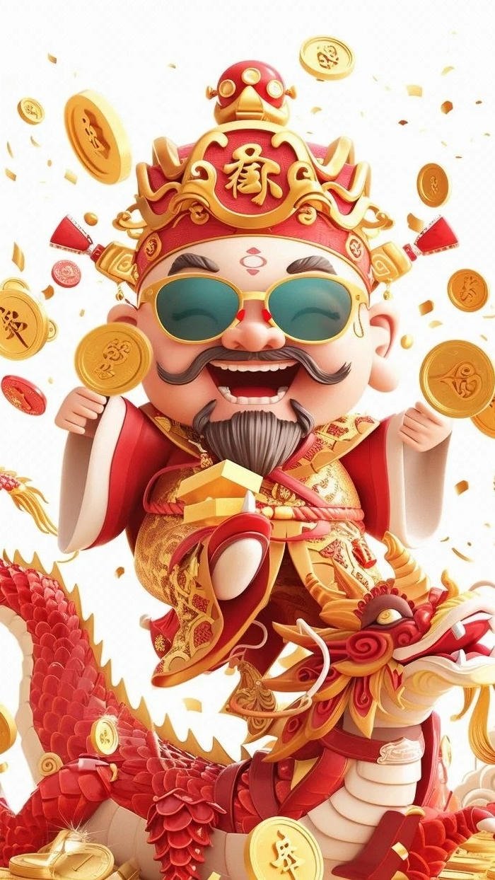 Hình ảnh may mắn tài lộc cho điện thoại