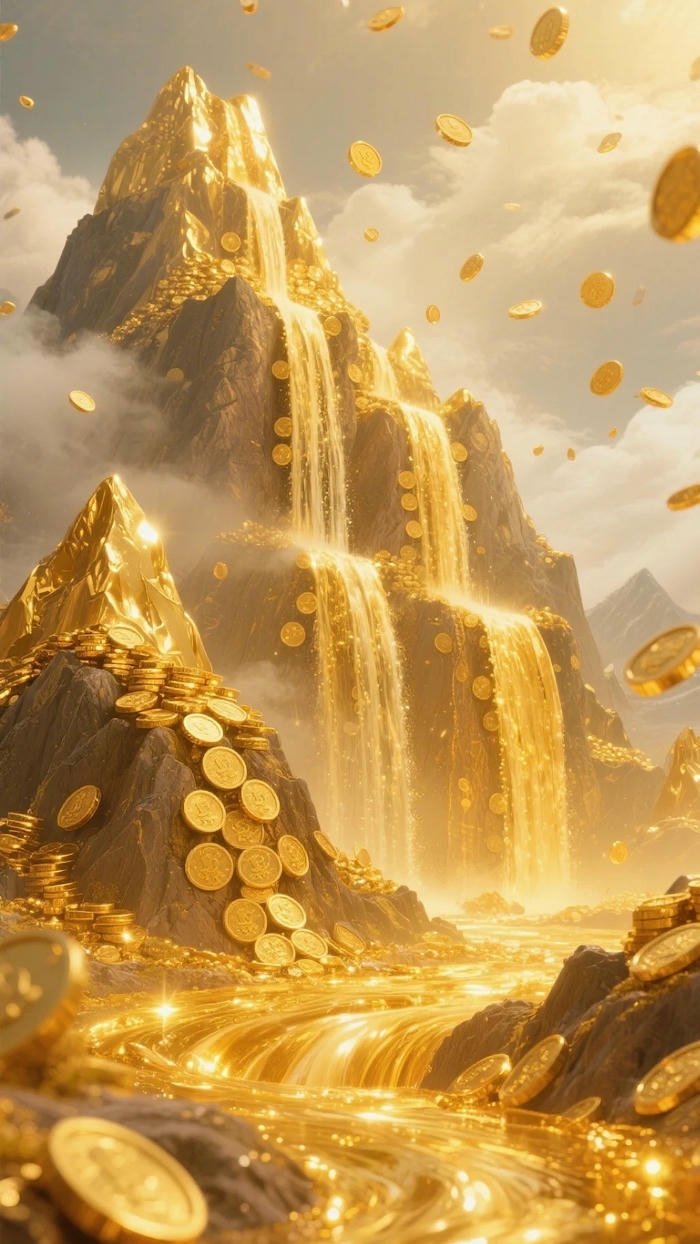 Hình ảnh may mắn và thành công tài lộc