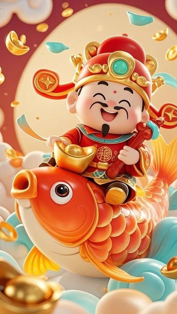Hình ảnh tài lộc may mắn phong thủy