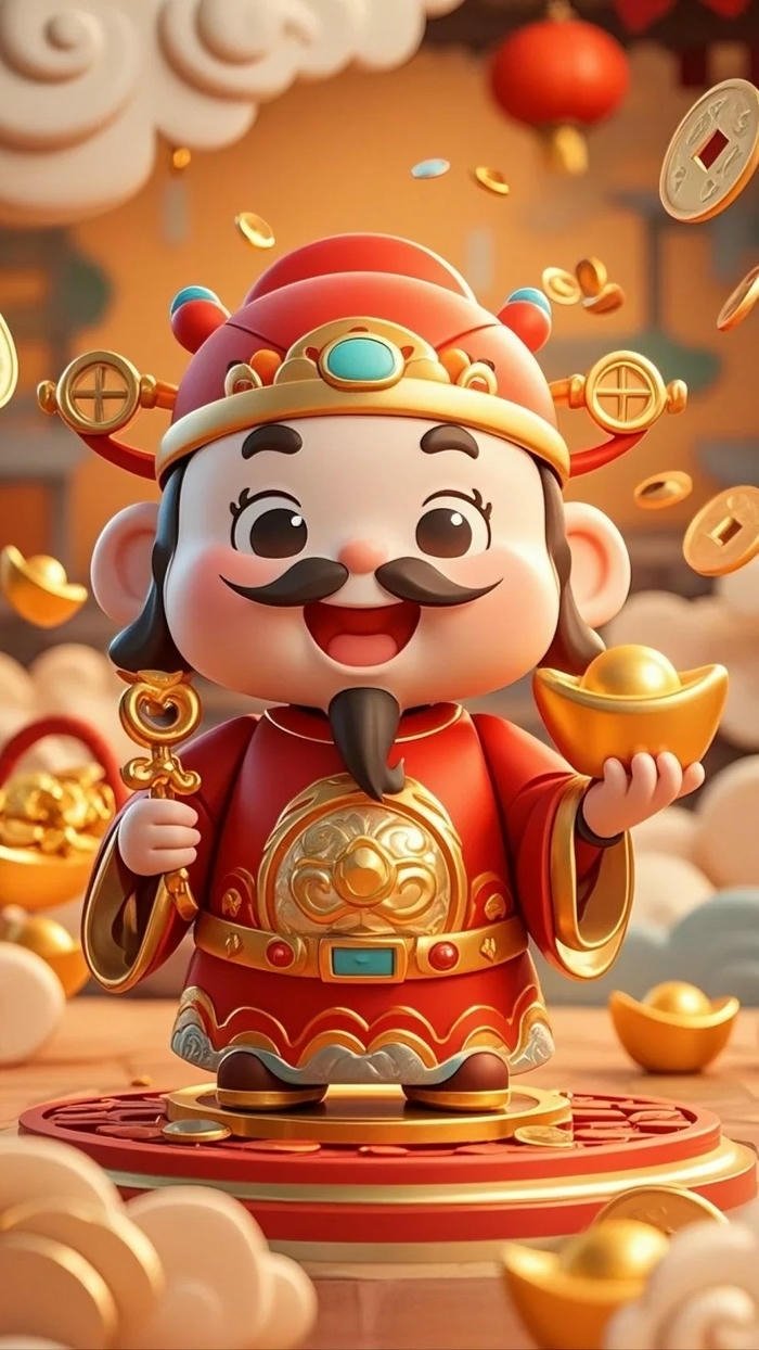 Hình ảnh tài lộc may mắn thu hút tiền