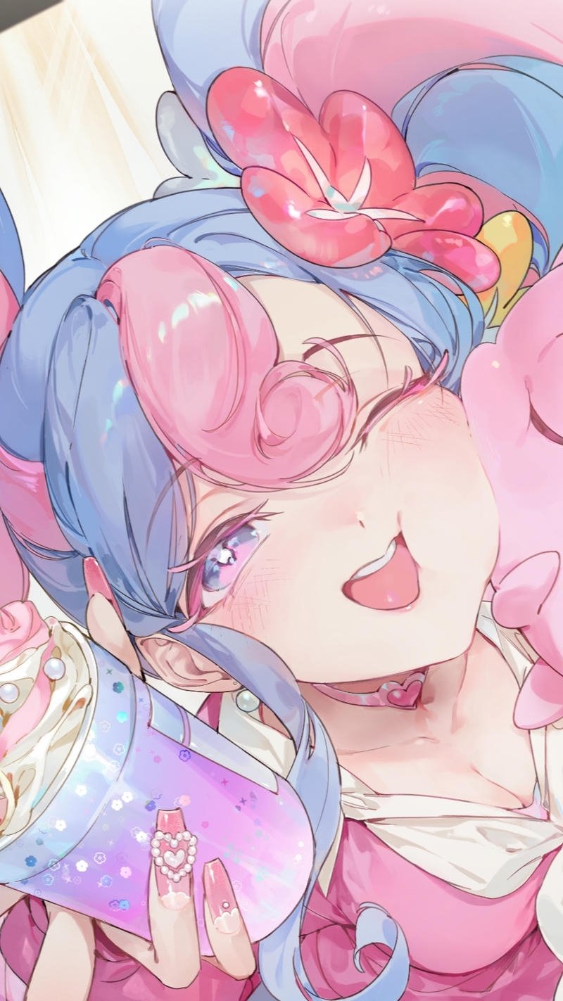 Hình anime nền nữ cực sinh động dễ thương